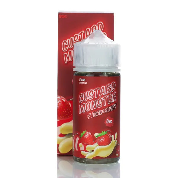 Custard Monster - No Nicotine Vape Juice - 100ml - Black Coral